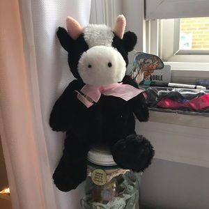 Cow stuffed animal!